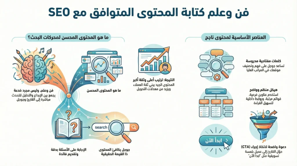 كتابة محتوى متوافق مع الـ SEO