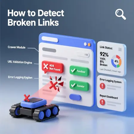 كيف تفحص روابط موقعك وتكتشف الروابط المكسورة Broken links؟ 3 How do you detect broken links