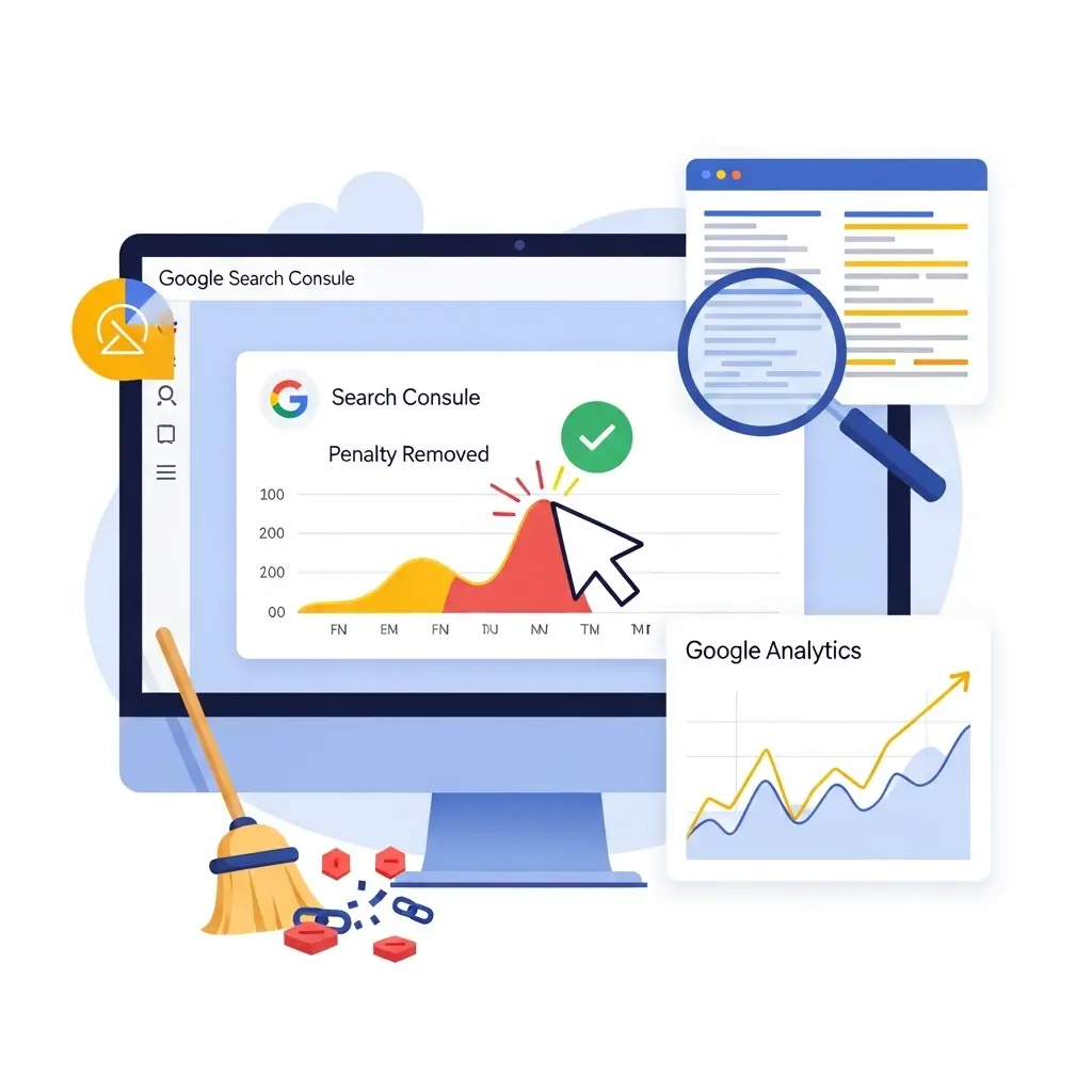 How to get rid of Google penalties? (Step by step)