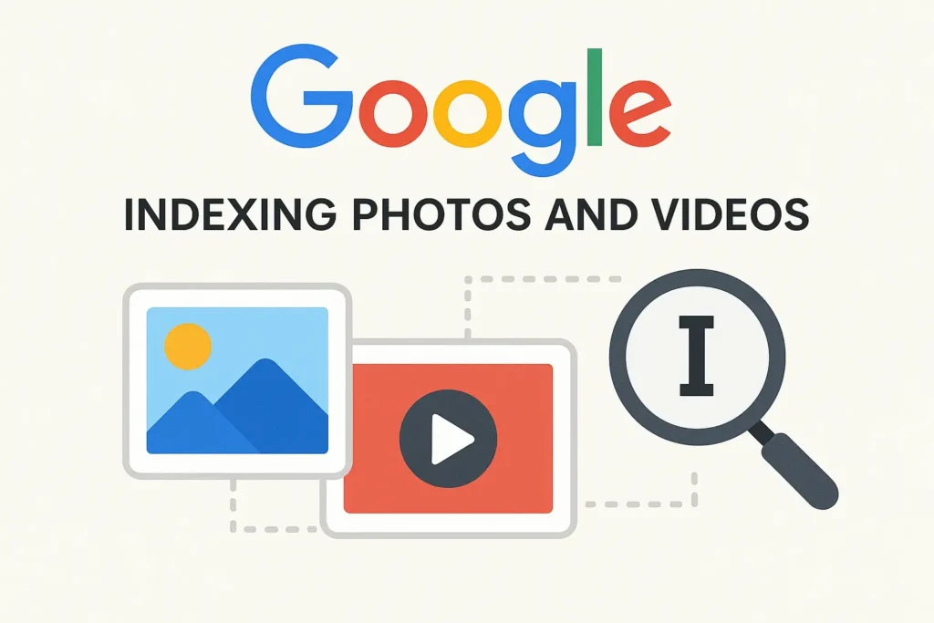 indexing photos and videos on Google