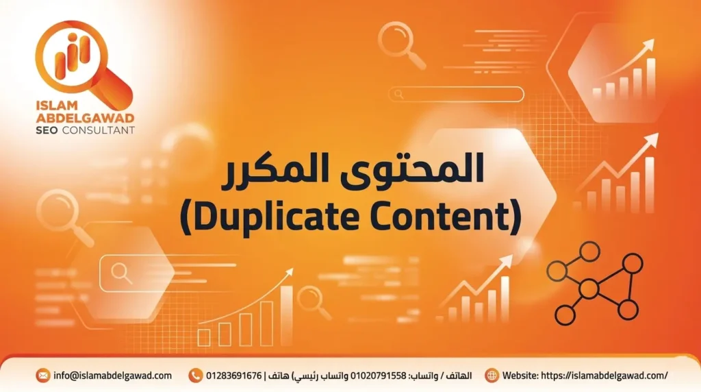 المحتوى المكرر (Duplicate Content)