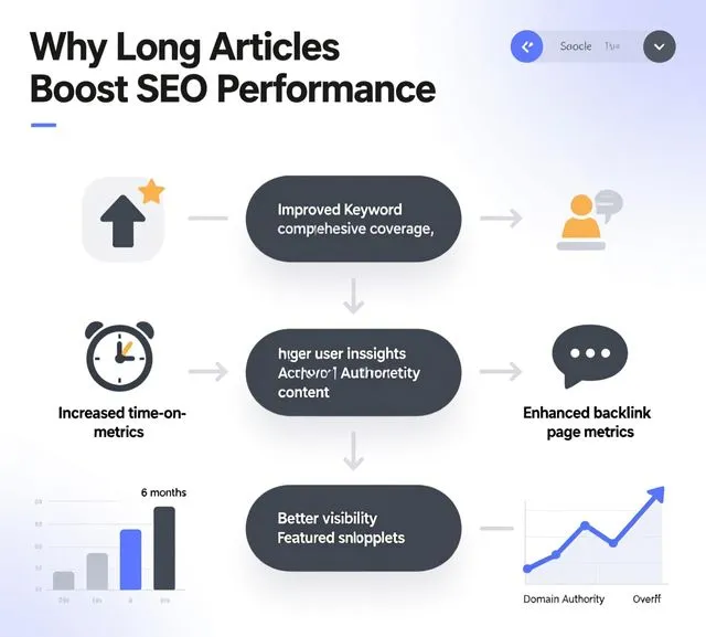 Benefits of long articles for SEO
