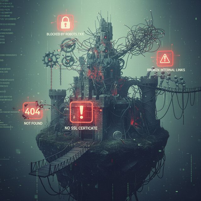 10 أخطاء تقنية في السيو تدمر ترتيب موقعك 5 10 أخطاء تقنية قاتلة في السيو تُدمر ترتيب موقعك دون أن تدري