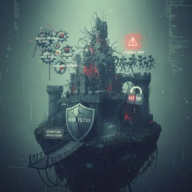 10 أخطاء تقنية في السيو تدمر ترتيب موقعك 6 Common Technical SEO issue