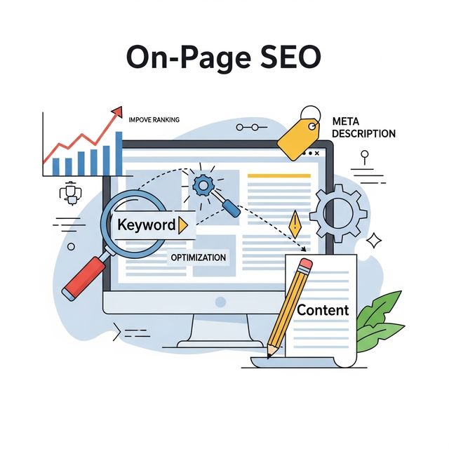 السيو الداخلي للموقع: دليل شامل واحترافي لتحسين On-Page SEO خطوة بخطوة 3 On-Page SEO