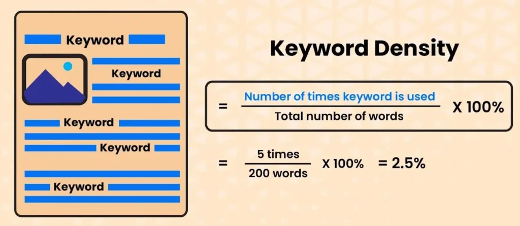 كثافة الكلمة الرئيسية Keyword Density: الدليل الشامل من الأسطورة للواقع 3 calculate keyword density