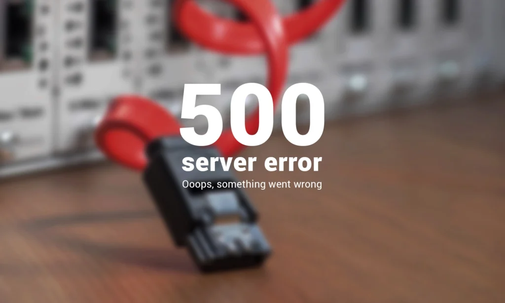 أخطاء الخادم الداخلي Server Errors