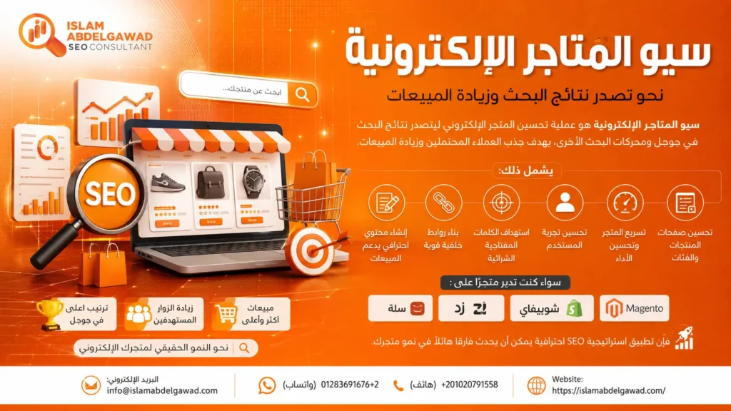 سيو المتاجر الإلكترونية