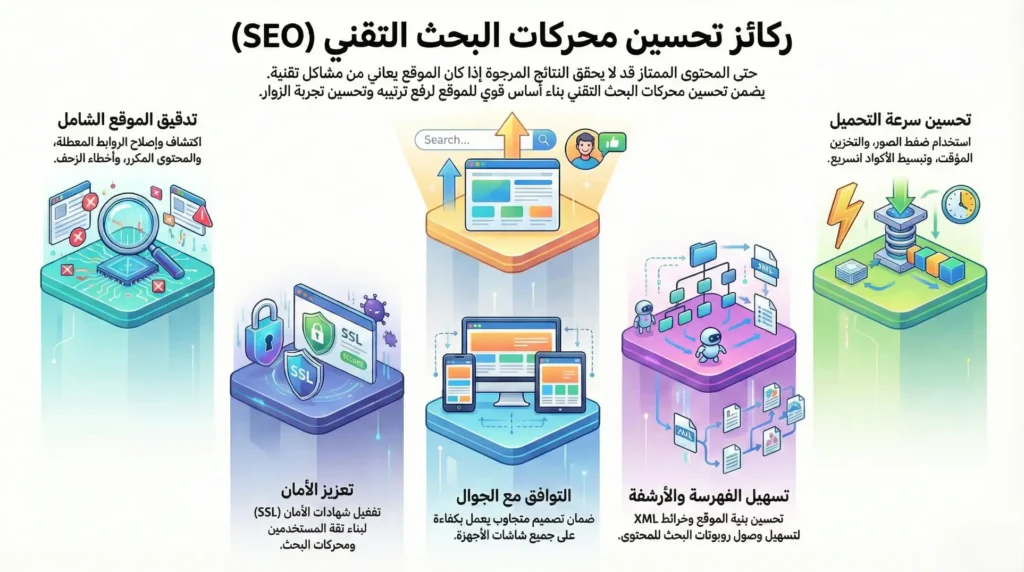 التقنيات الفنية لـ SEO
